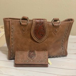 Authentic Montana West Purse & Wallet